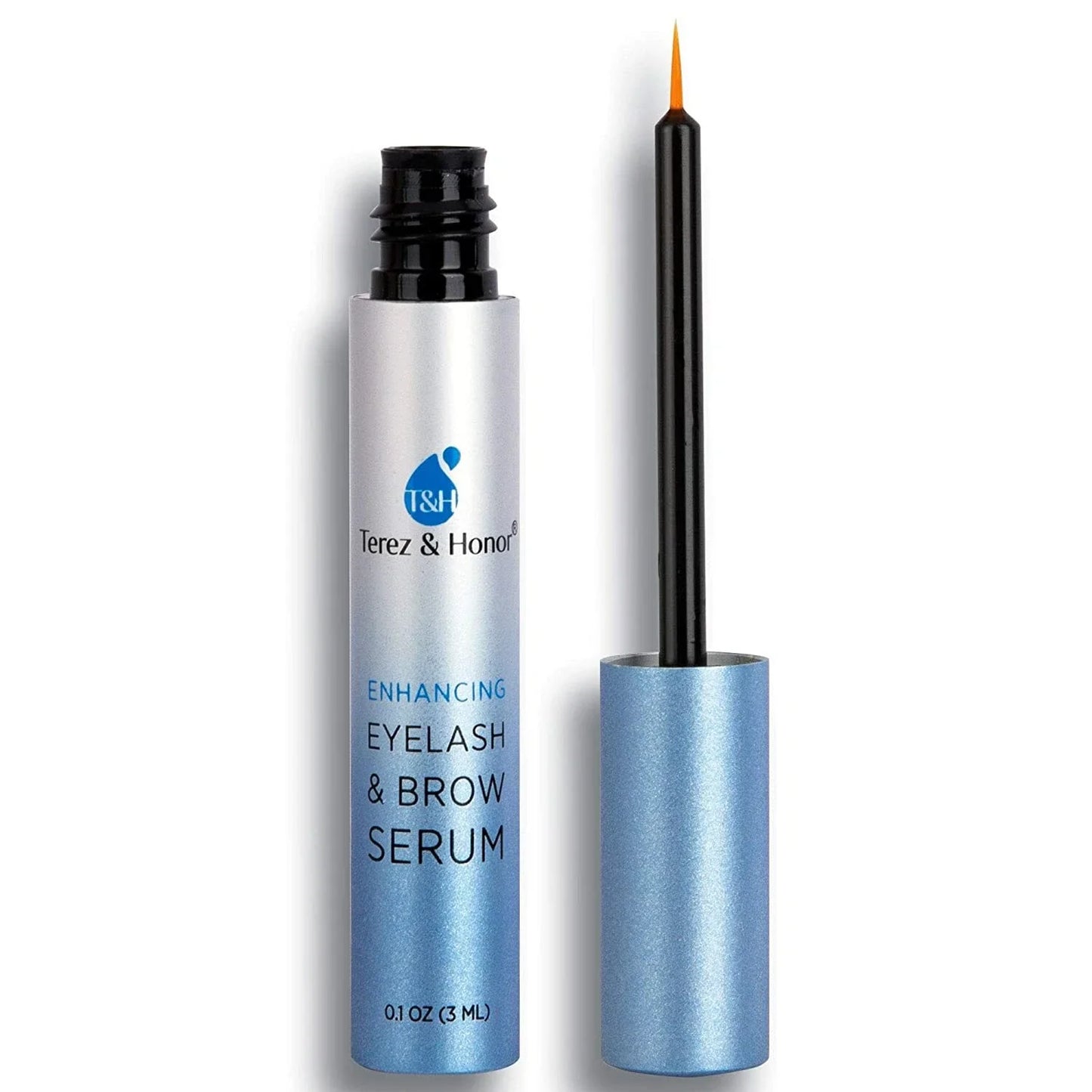 TEREZ & HONOR Natural Eyelash Growth Serum & Brow Enhancer – Grow Thicker, Longer Lashes